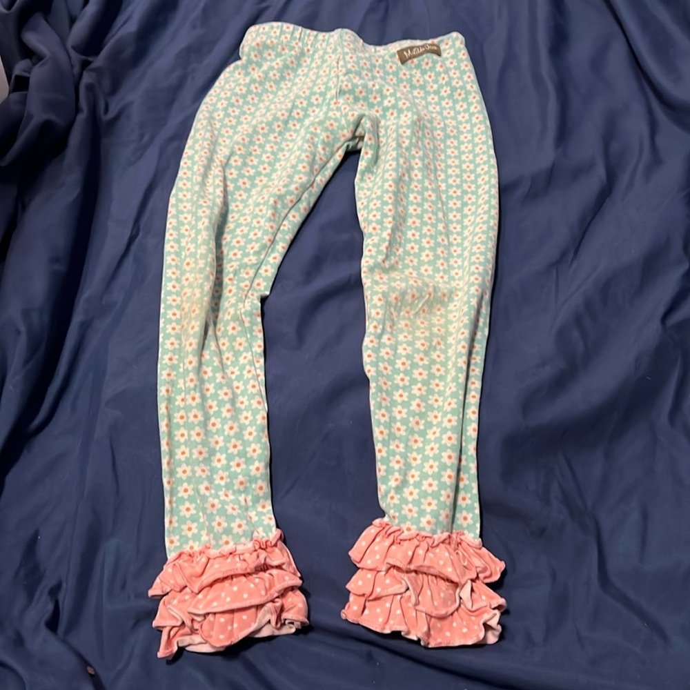 Matilda Jane Floral Ruffle Leggings